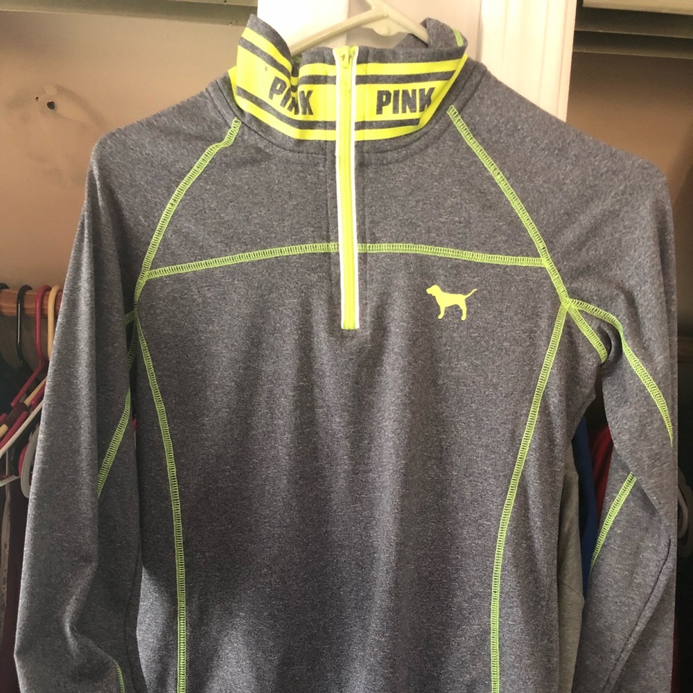 Pink Atheletic Quarter Zip